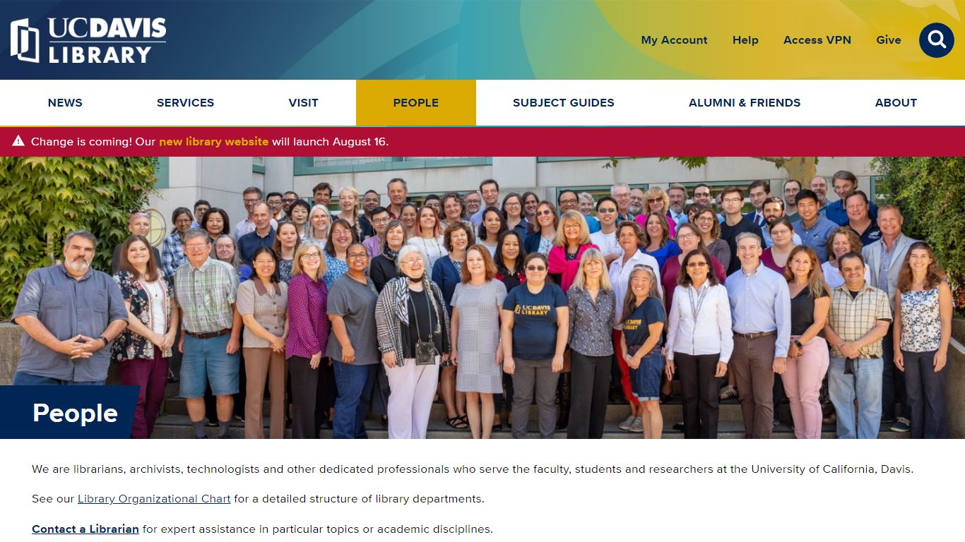 People - UC Davis Library